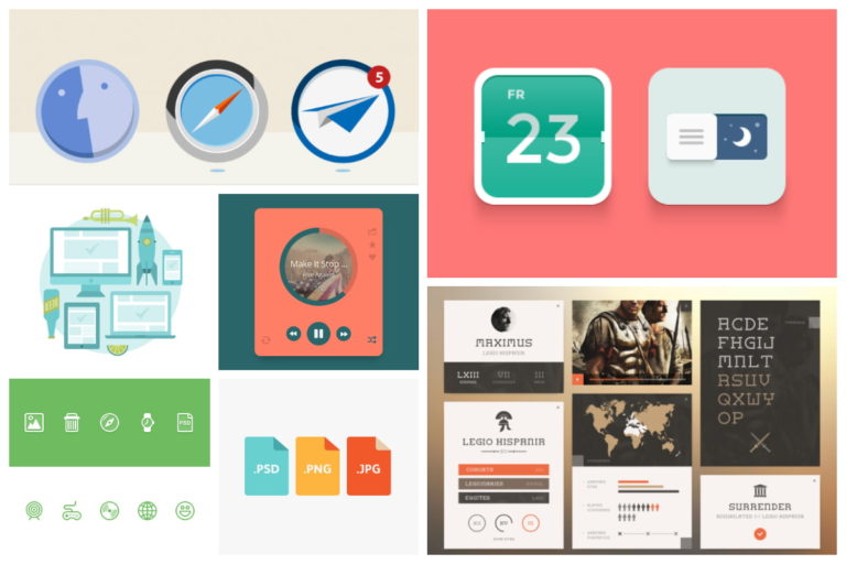 50 Inspiring Examples of Flat User Interfaces Inspirationfeed