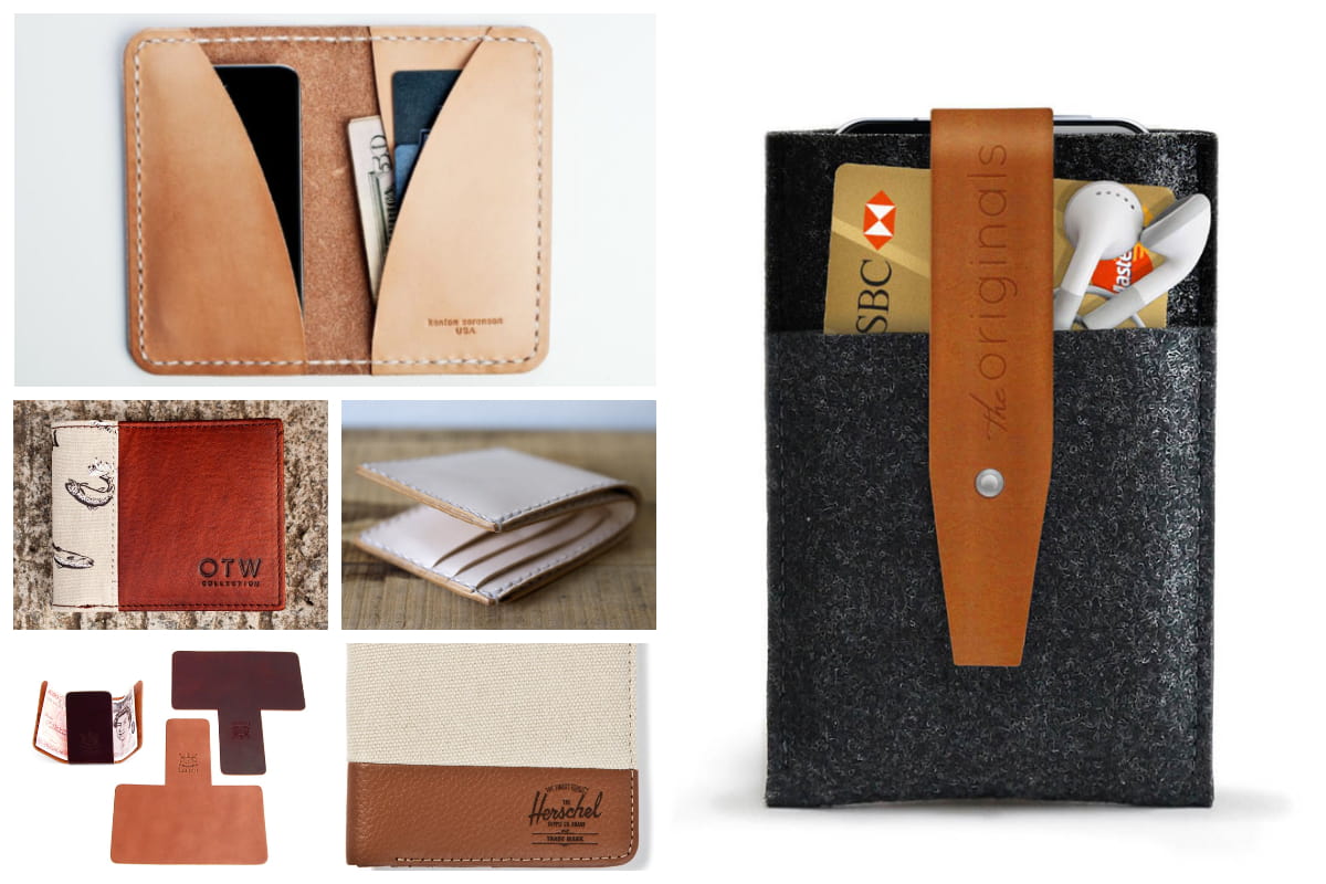 mens card case wallet designer
