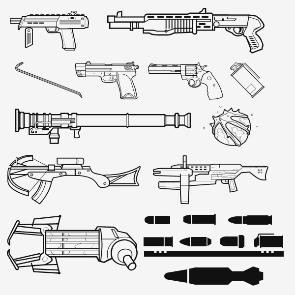 half_life_2_weapon_shapes_by_zeptozephyr1-min