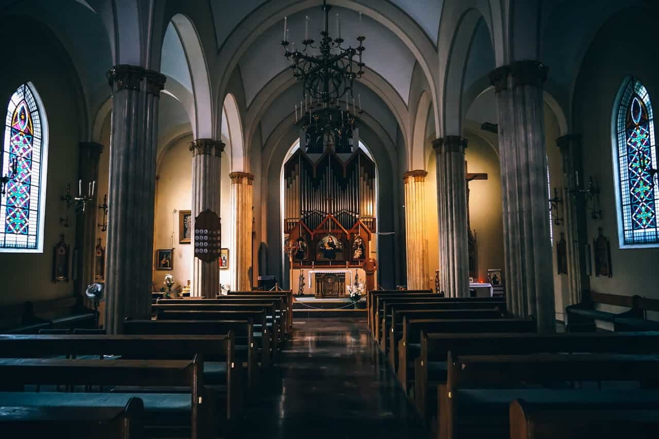 Moody Church Interior in Russia