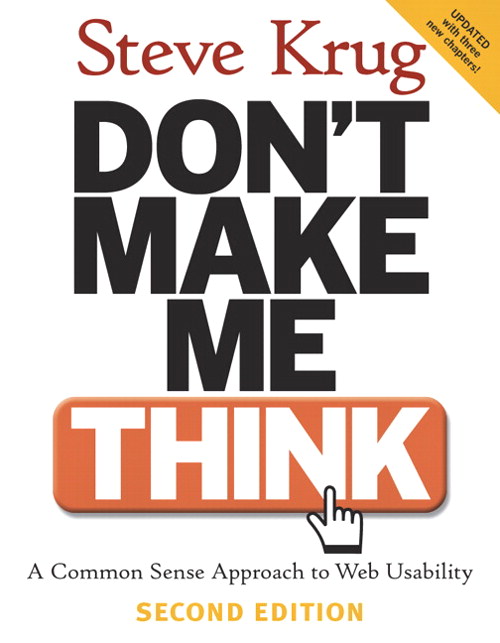 Don’t Make Me Think 2nd Edition