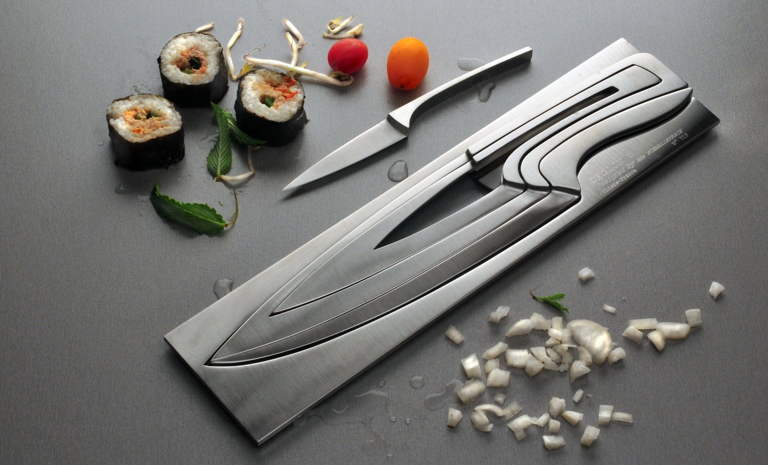 Deglon Metal Knife Set