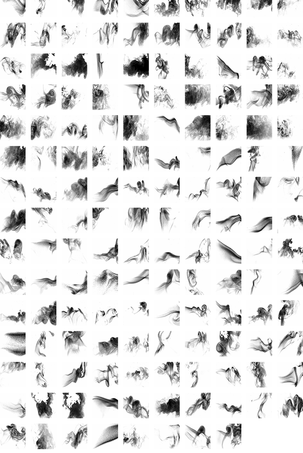 148 Particle Smoke Brushes