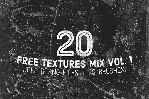 20 Free Textures Mix Vol. 1