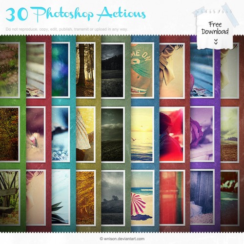 500+ Free Photoshop Actions For Photographers (Save Time) | Inspirationfeed