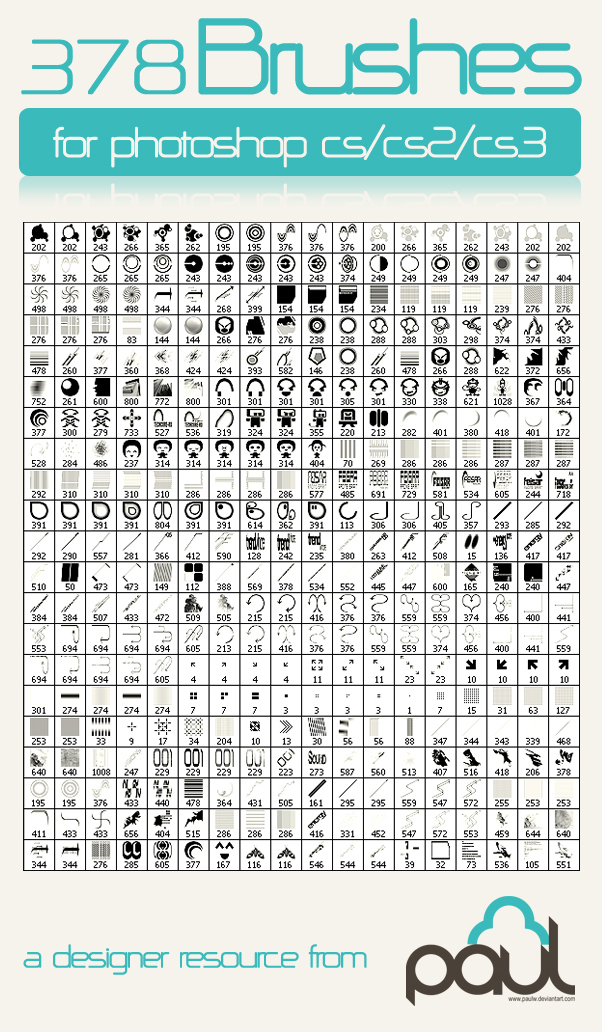 378 Abstracte borstels