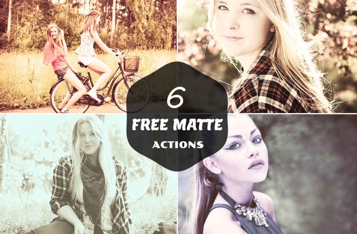 6 free matte actions