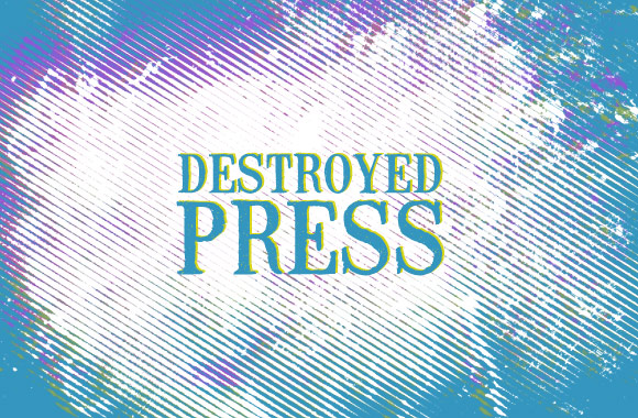 Destroyed Press Photoshop Brushes