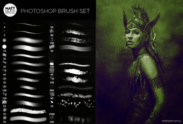 Photoshop Brushes by Matt Heath