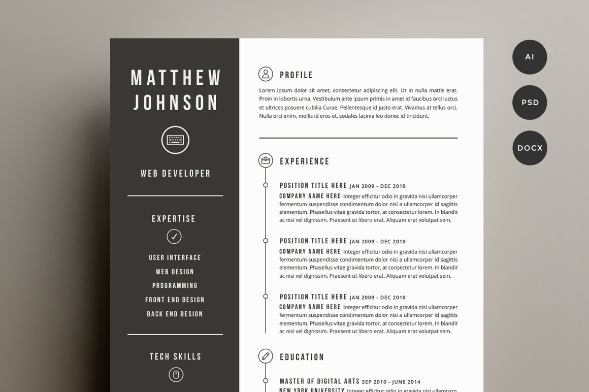 resume-cover-letter-template