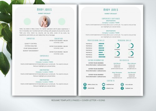 30 Sexy Resume Templates Guaranteed to Get You Hired | Inspirationfeed