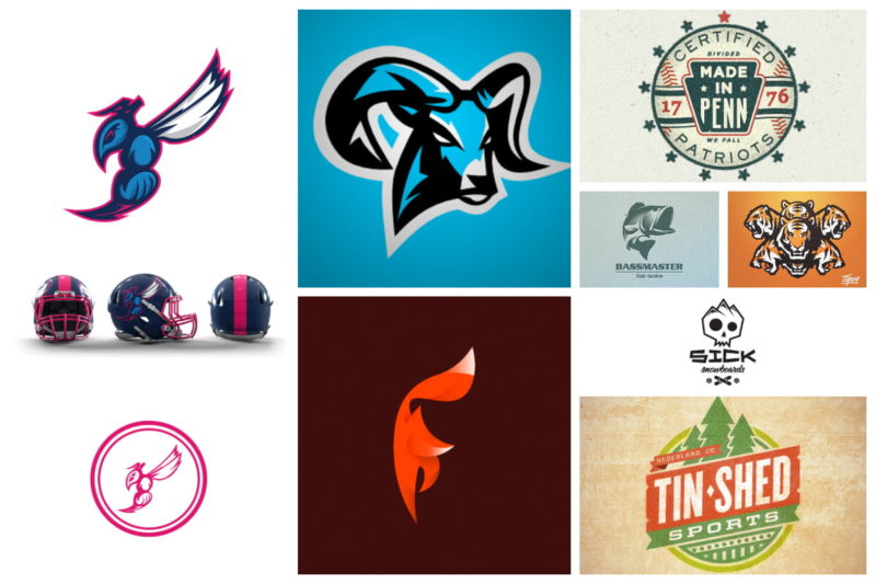 30 Outstanding Examples of Sports Logo Designs Inspirationfeed