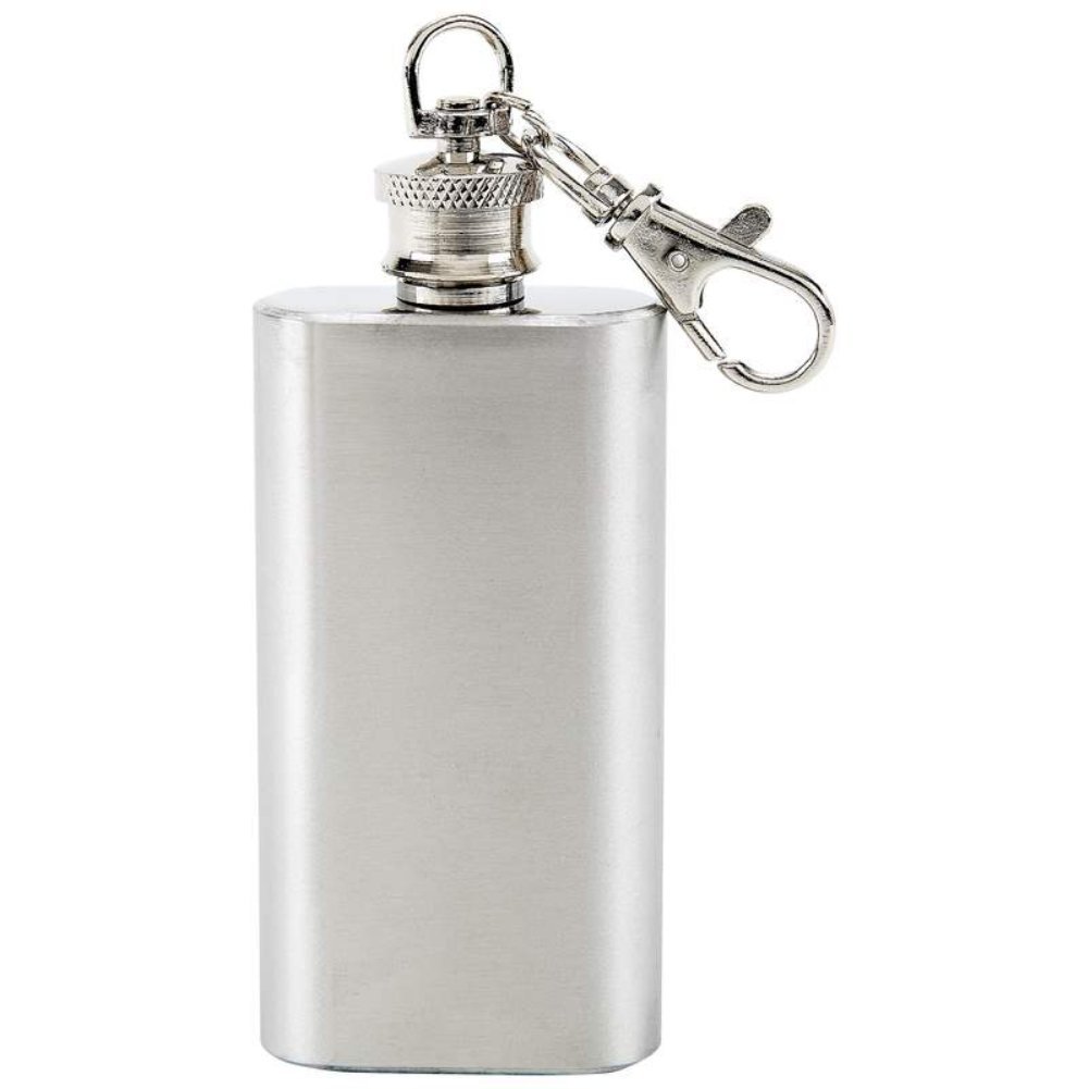 2oz Stainless Steel Key Chain Flask