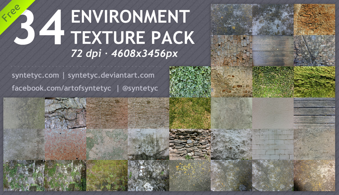 34 Environment Textures