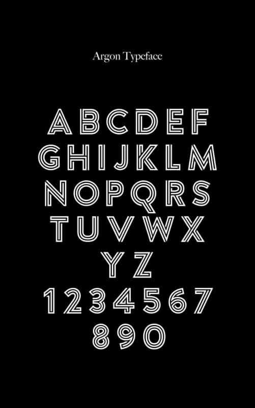 Argon Free Font