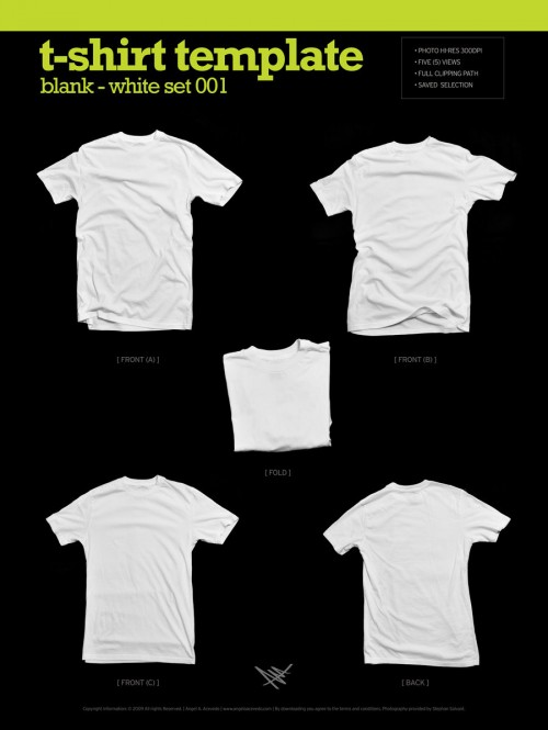 20 Free T-shirt Mockups for Designers | Inspirationfeed