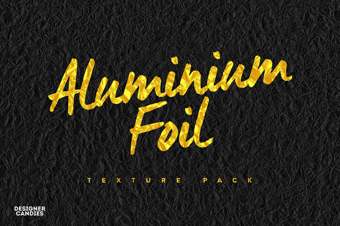 Free Aluminum Foil Textures Pack