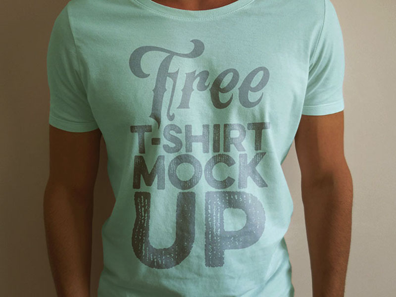 Free T-shirt Mock-up Template by Deal Jumbo