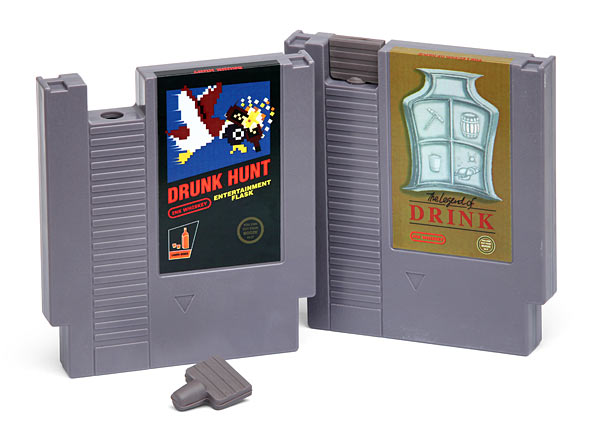 Gaming Cartridge Flasks