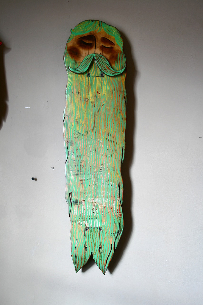 Hand craft & hand painted skateboard decks by O'Reily
