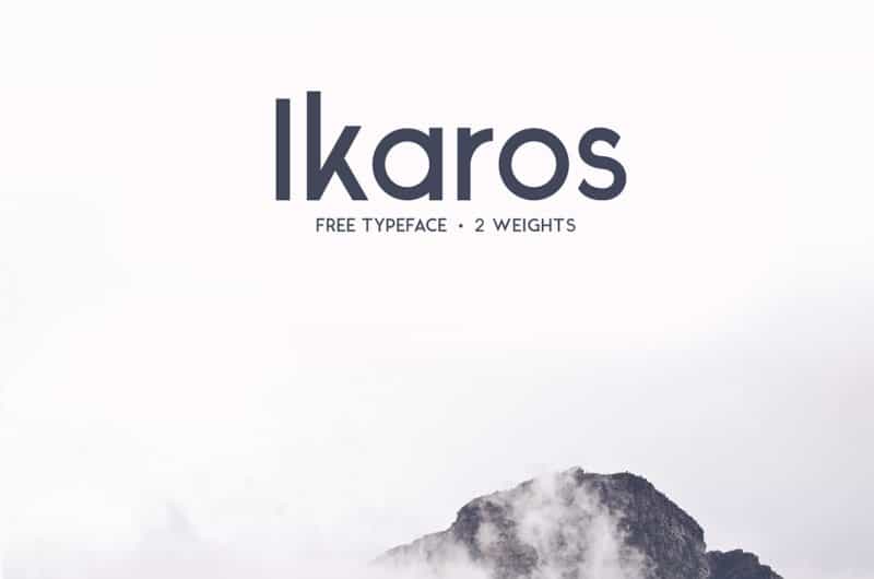 Ikaros Free Font