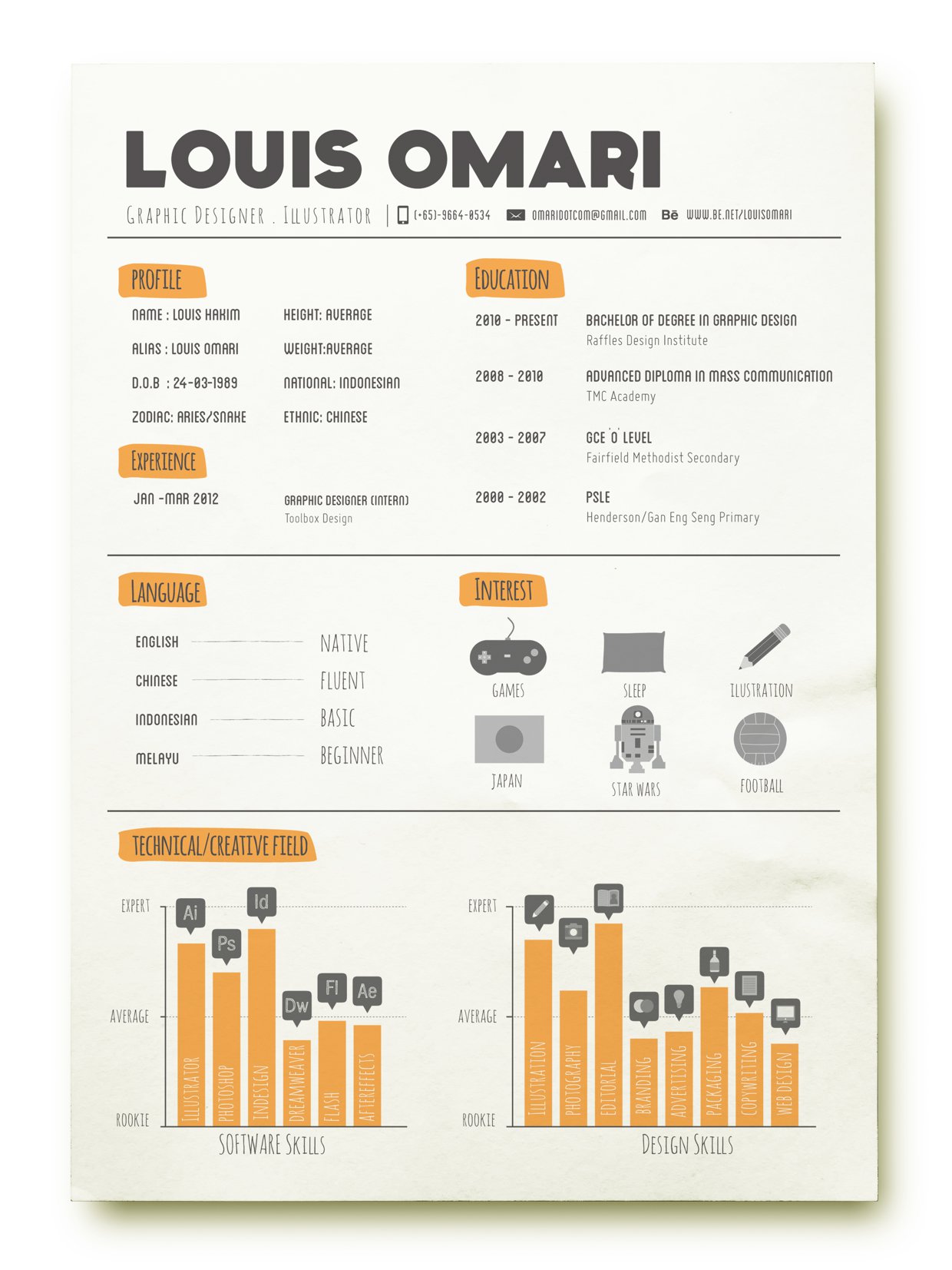 Resume by Louis Omari