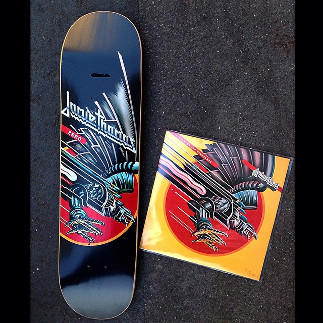 Skateboard deck by Zero, shoot by djmikerock
