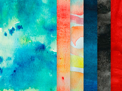 Watercolour Textures Pack by Geri Coady