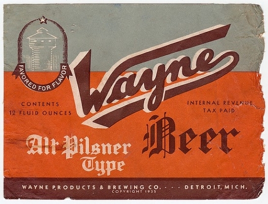 Wayne Beer Alt Pilsner Type