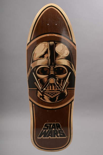 “Vader Inlay” skate deck by Santa Cruz skateboard