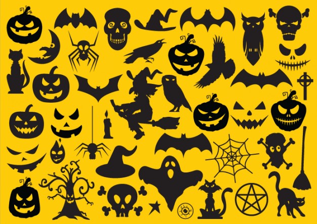 20 Free Halloween Elements