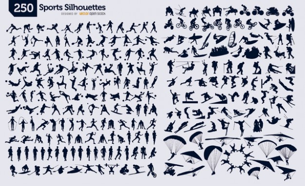 250 Free Sport Vectors