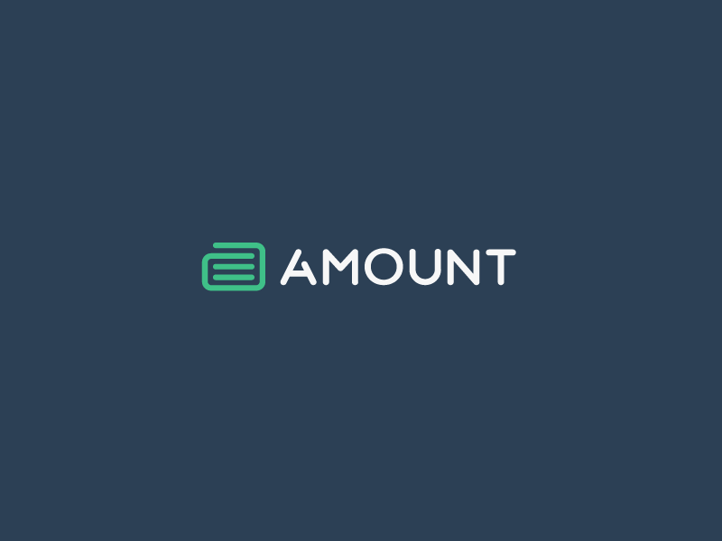 Amount Logo Design by Jeroen van Eerden