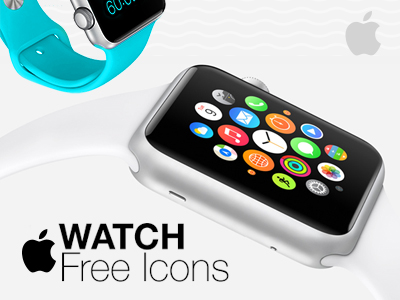 Apple Watch Free Icons by Ahmed Barakat