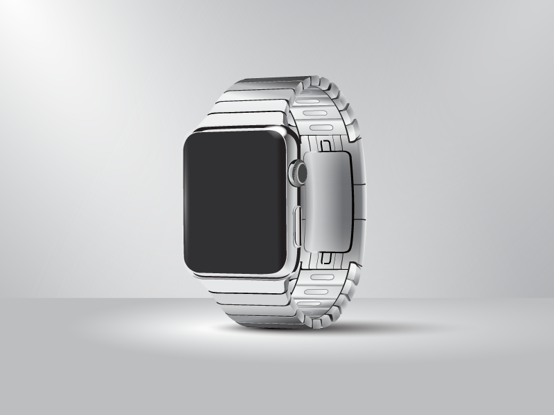 Apple Watch Free Vector (Illustrator) by Gavin Simpson