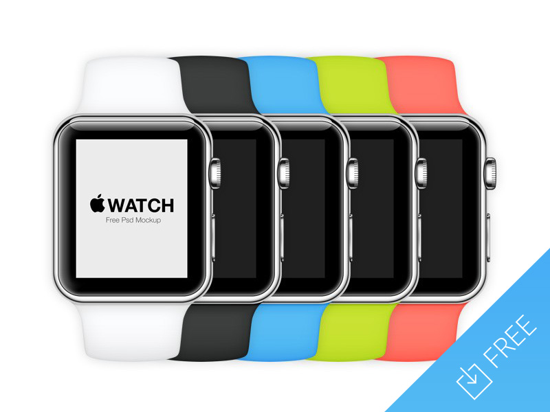 Apple Watch Mockup by Medialoot