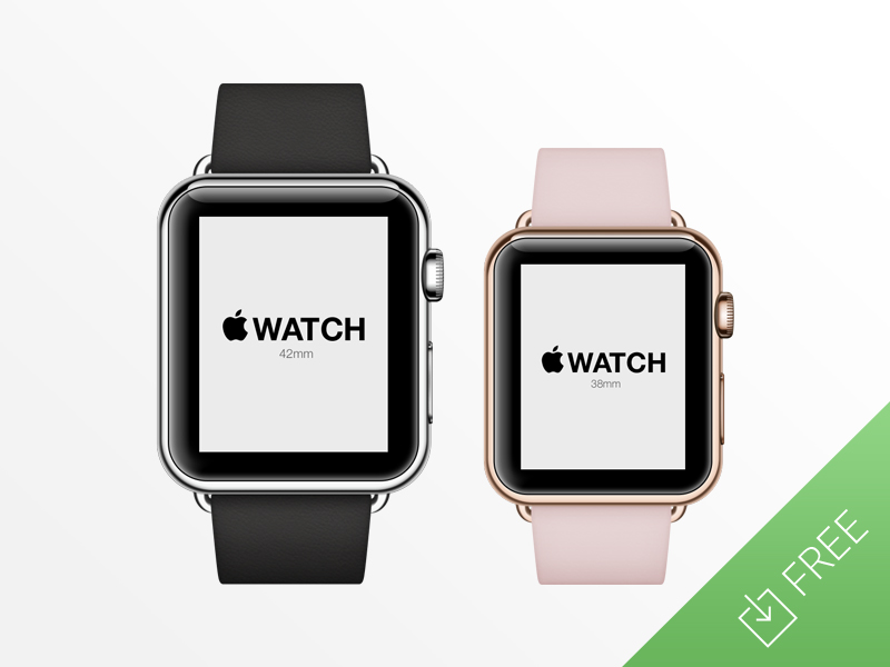 Apple Watch PSD Mockup by Tony Thomas