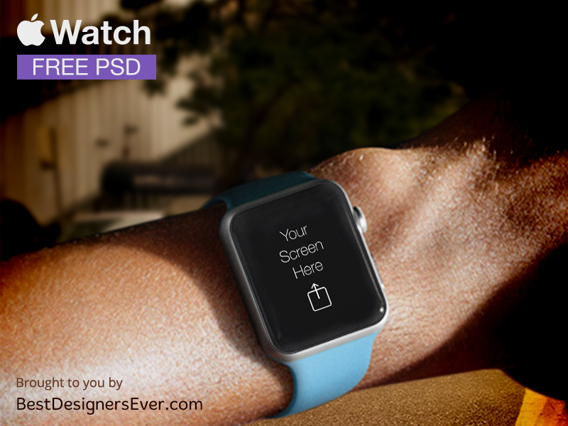 Apple Watch Template free PSD by Best Designers Ever