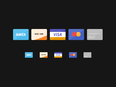 Flat Credit Cards by Ian Silber