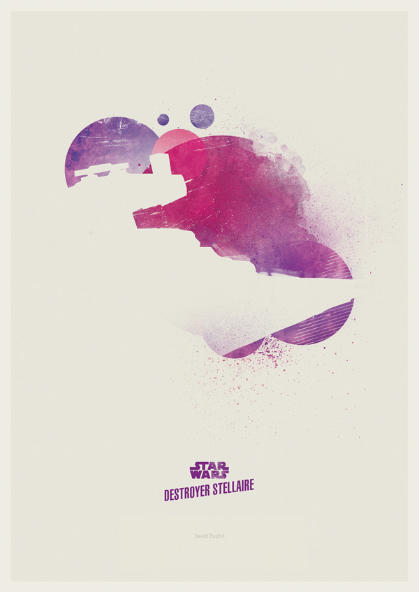 Minimalist Star Wars by David Duphil1