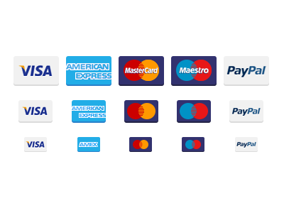 Payment Card Icons by Shaun Cronin