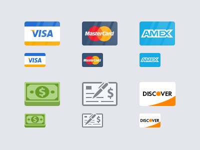 Payment Icons by Vitaliy Petrushenko