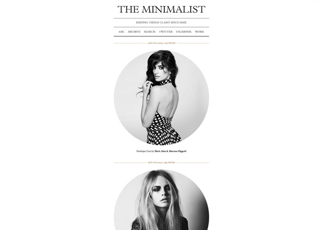 25 Free Minimal Tumblr Themes Inspirationfeed