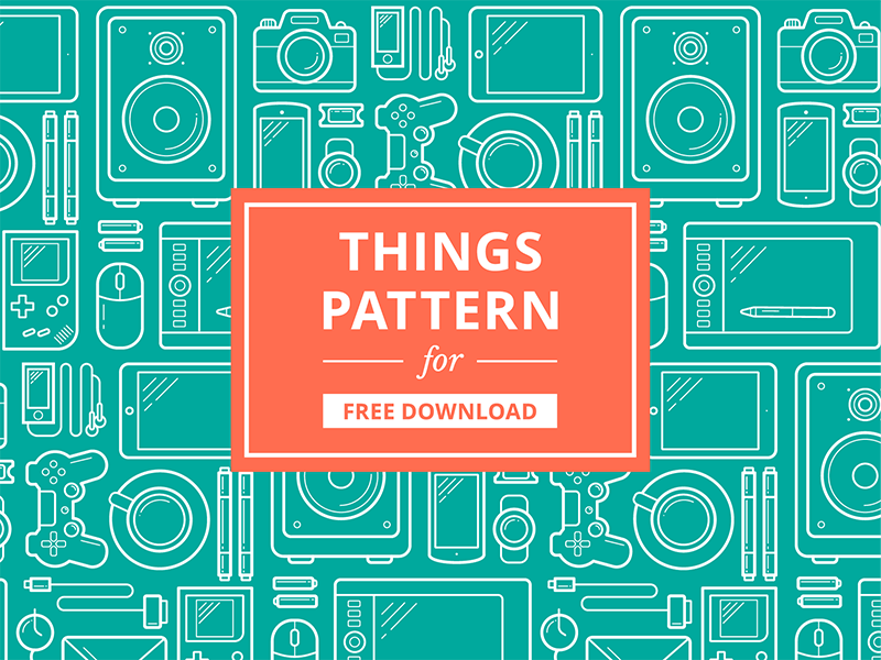 Things Pattern by Andrey Kravchenko