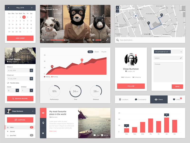 Ui Kit by David Minty