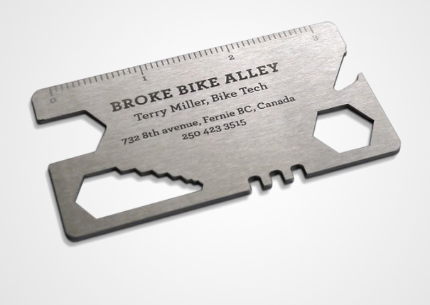 Bike Multi-Tool Business Card