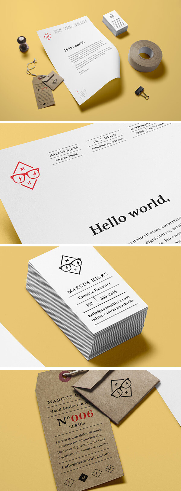 Download 20 Free Stationery Branding Mockups For Your Designs Inspirationfeed