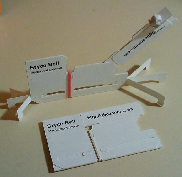 Cardapult the Business Card Catapult