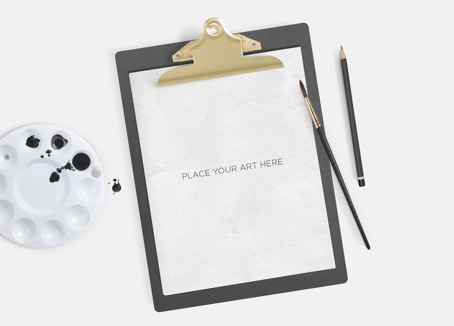 Download Free Clipboard Mockup Psd Inspirationfeed