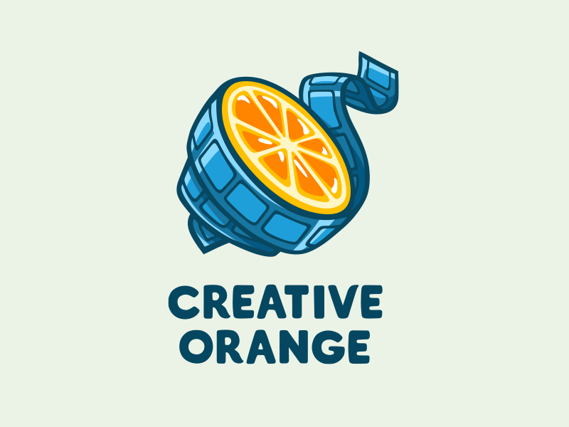 Creative Orange Logo by Sveta Shokhanova